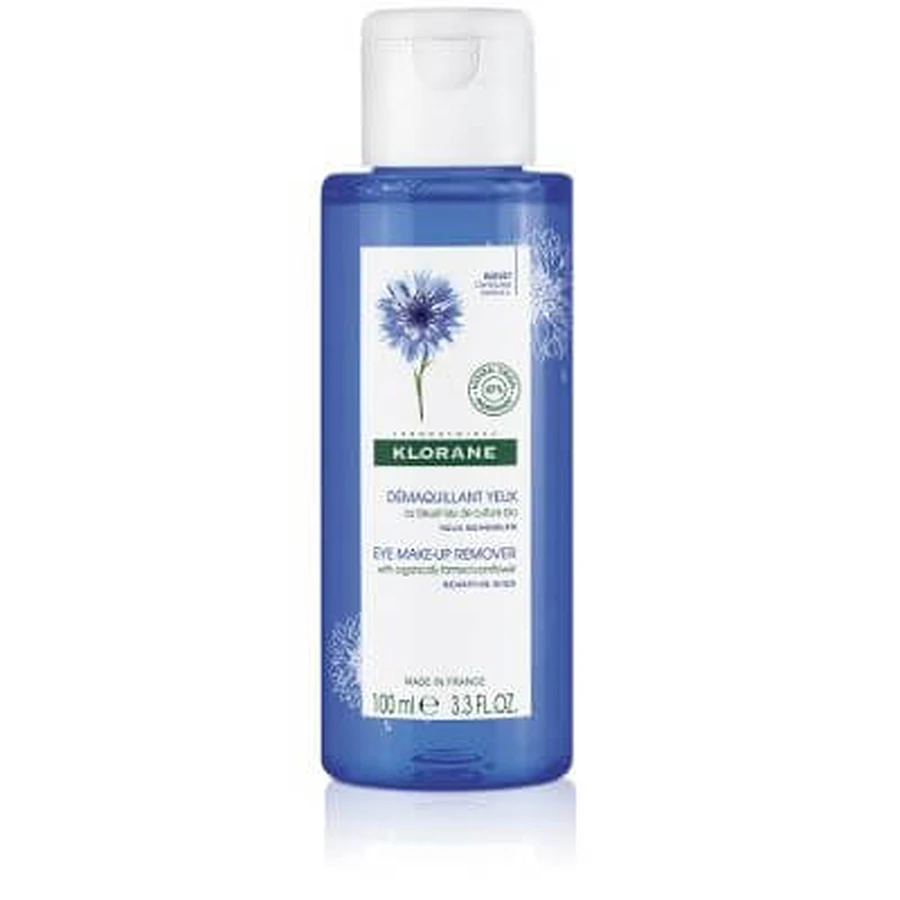 Klorane organiczny chabrowy płyn do demakijażu oczu 100 ml: ceny i cechy