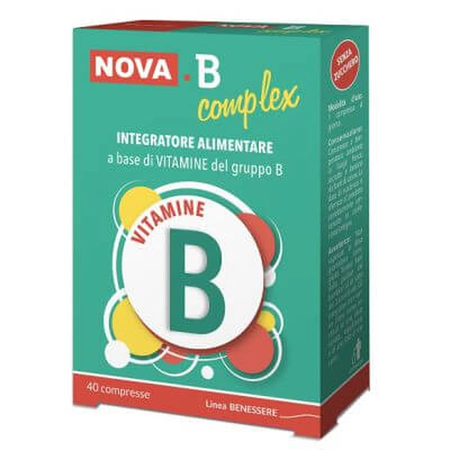Nova b complex 40 comprimidos
