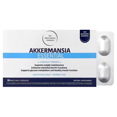 Akkermansia essential, 30 cápsulas