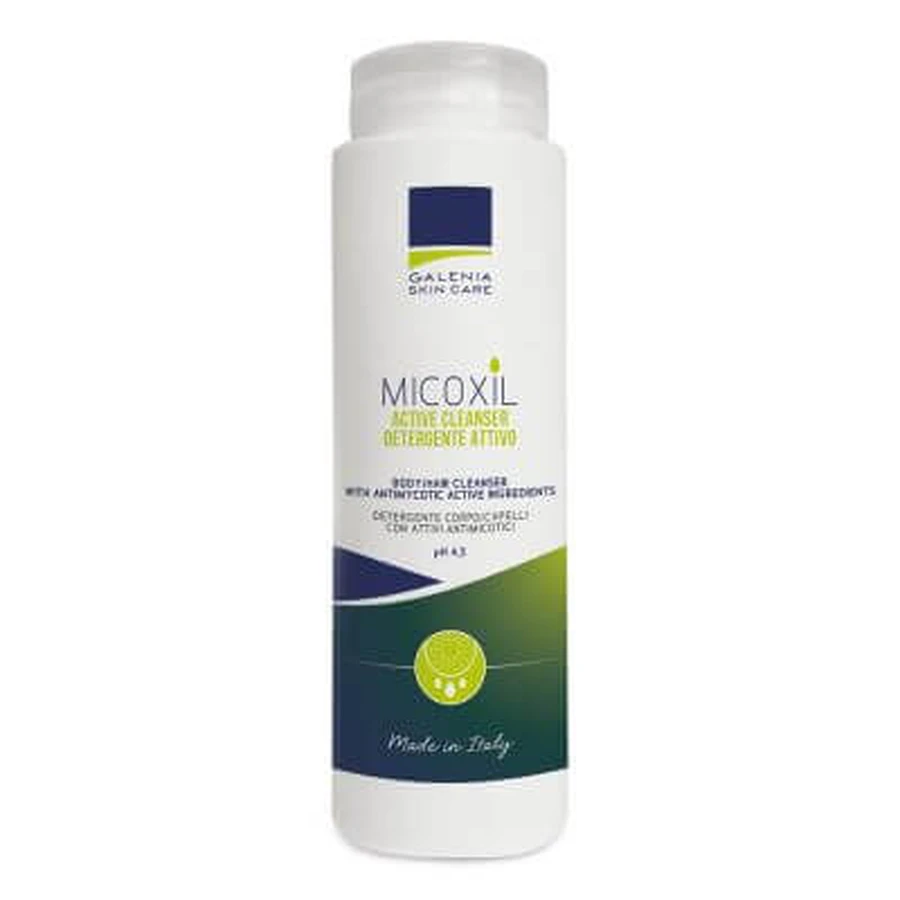 Micoxil actief wasmiddel lichaam en haar ph 4.5 250 ml