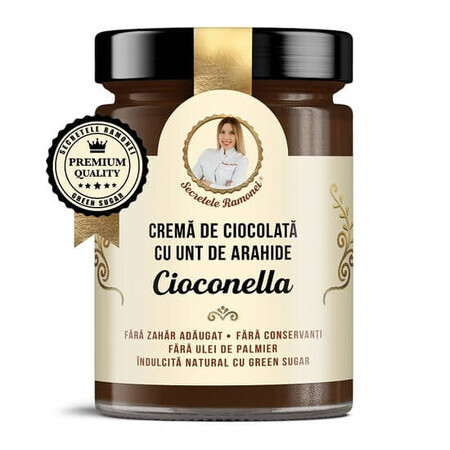 Crème de cacahuètes et de cacao Cioconella, Secrets de Ramona, 350g, Remedia