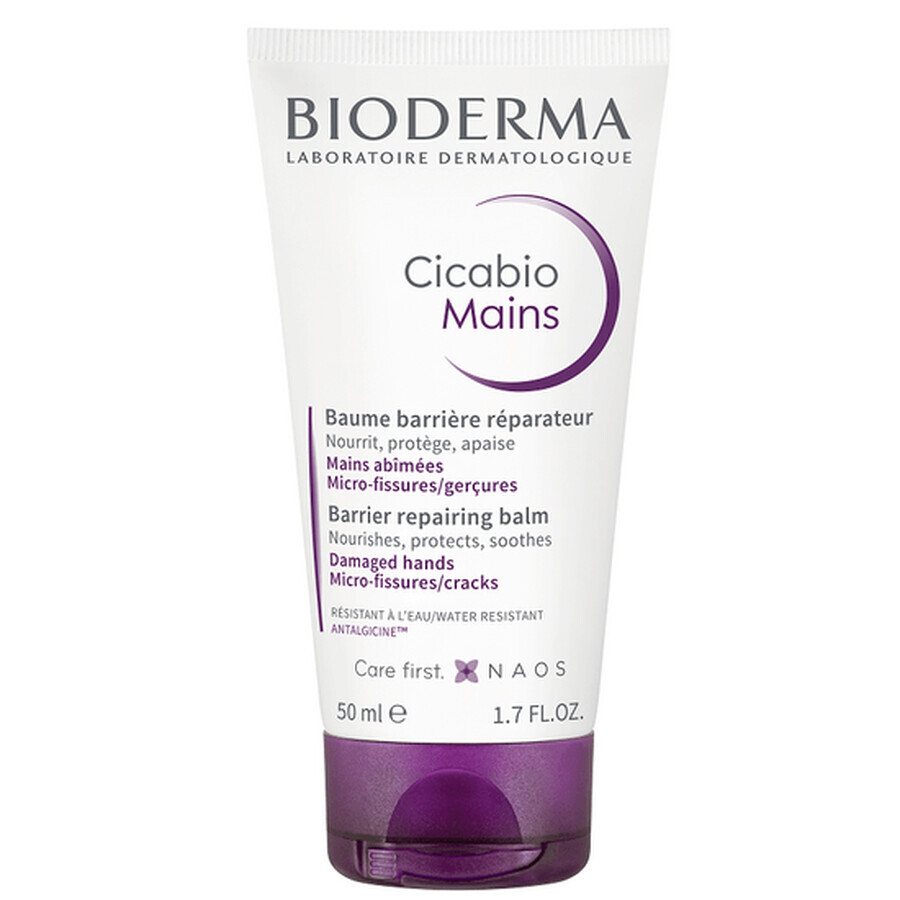 Bioderma Cicabio Crème pour les mains, 50 ml