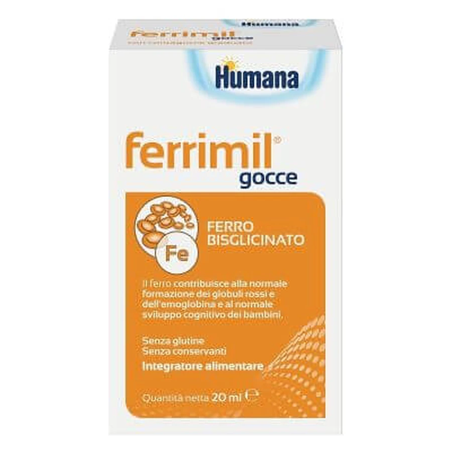Humana ferrimil Tropfen 20 ml
