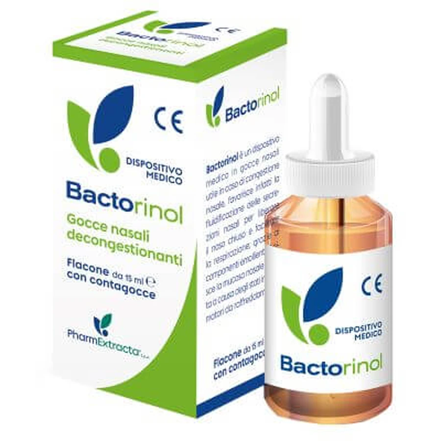 Bactorinol decongestionante gocce nasali 15 ml