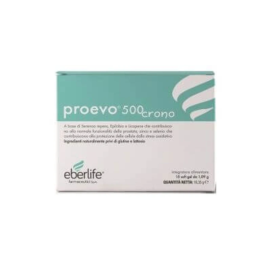 Proevo 500 Chrono 15 cápsulas