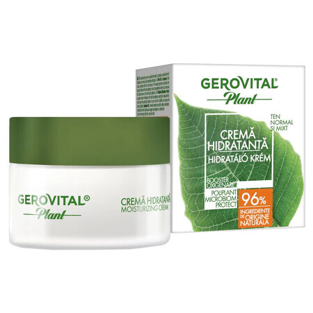 Crema hidratante vegetal de día, 50 ml, Gerovital