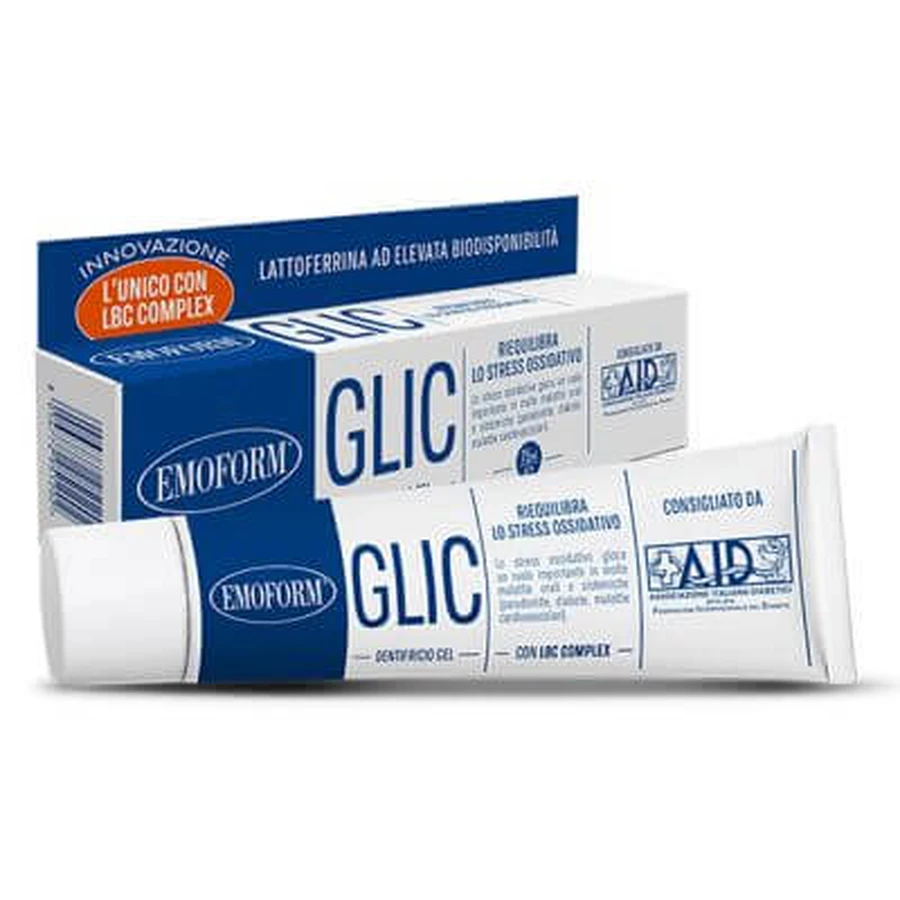 Emoform glic dentifrice 75 ml