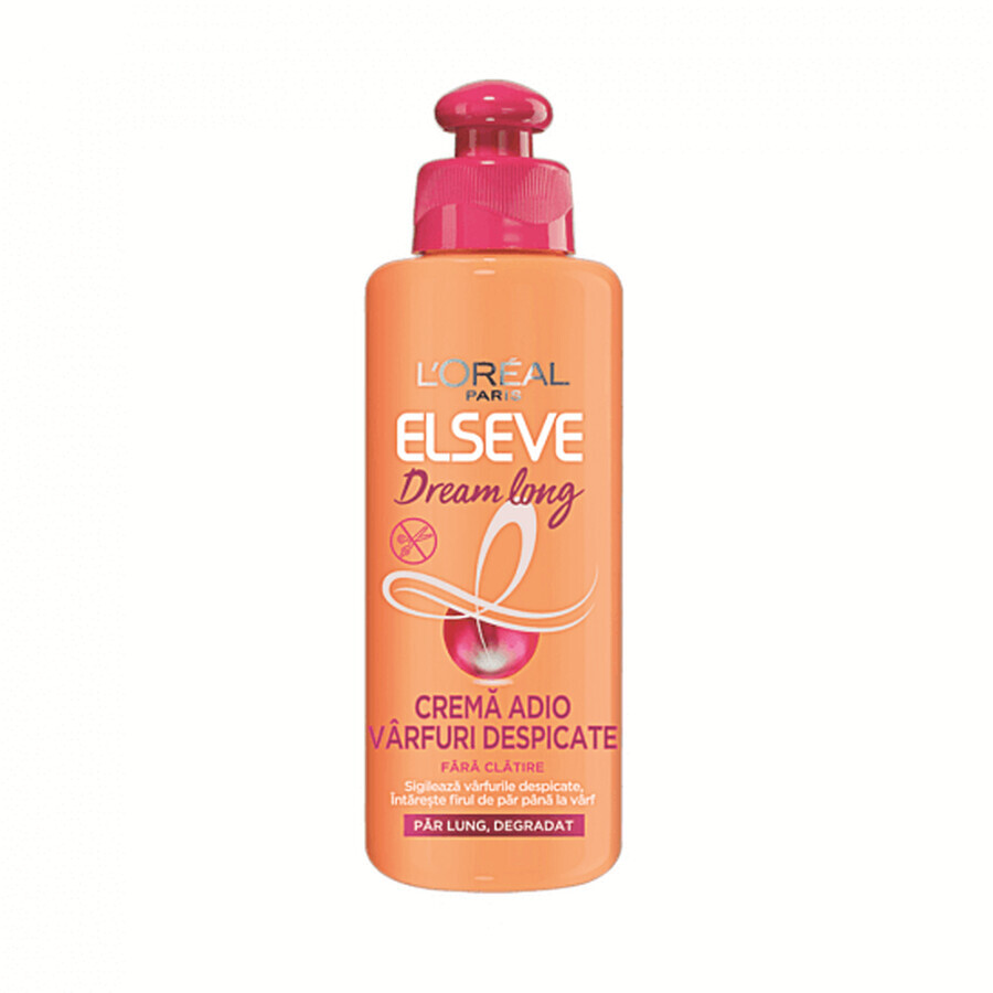 Leave-in crème voor lang en beschadigd haar Dream Long, 200 ml, Elseve