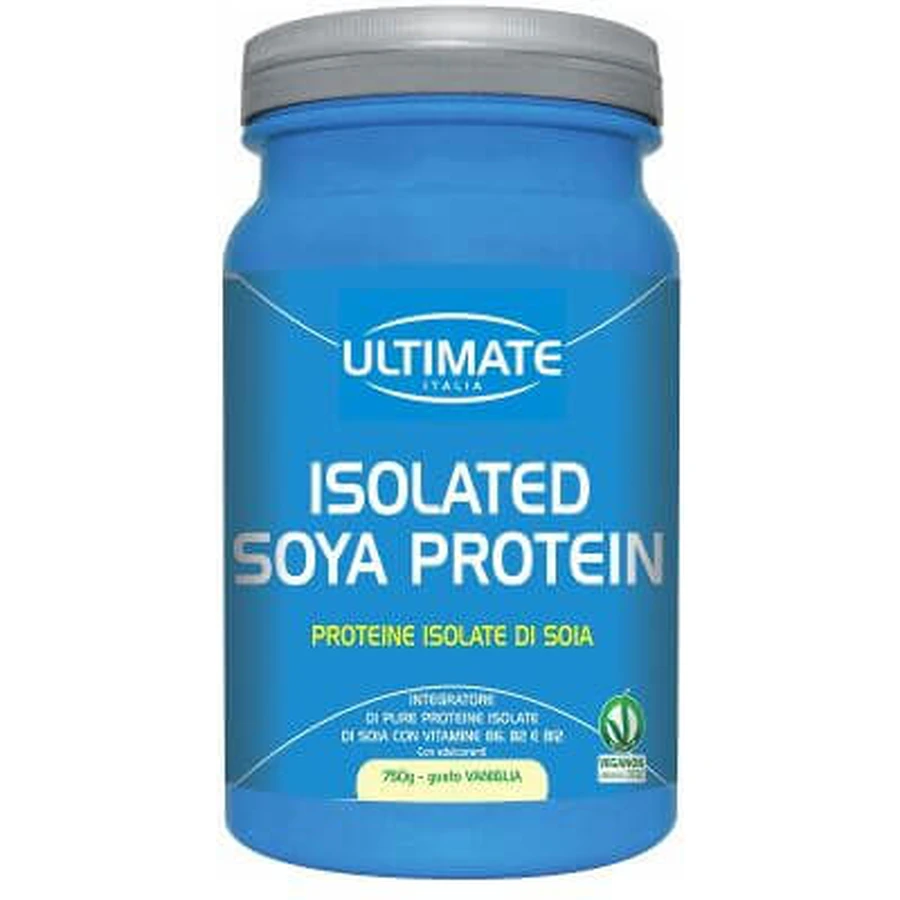 Ultimate soja-eiwitisolaat vanille 750 g