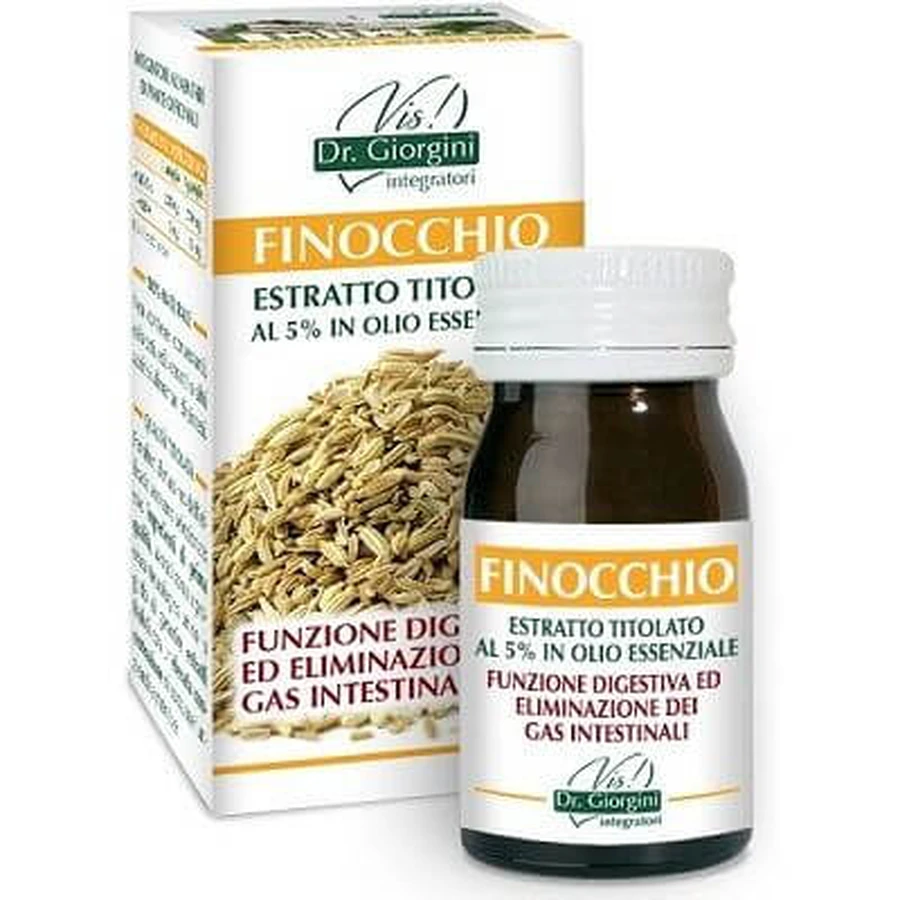 Fennel titrated extract 60 tablets