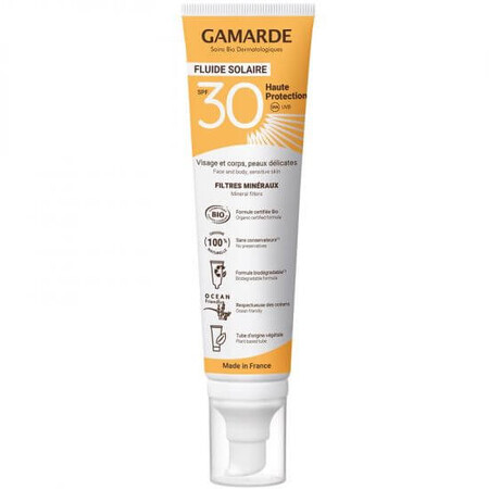 Crème solaire avec SPF50, 100 ml, Gamarde