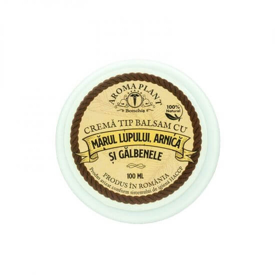 Crème de baume à la pomme de loup, à l'arnica et au souci, 100 ml, Aromaplant