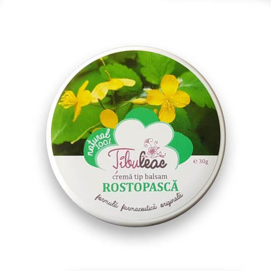 Crème balsem rostopască, 30 g, Tibuleac Plant