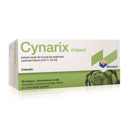 Cynarix, 60 dragées, Montavit