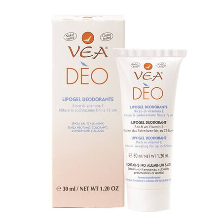 VEA Déodorant Lipogel, 30 ml, Hulka