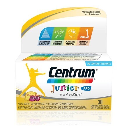 Centrum Junior A-Z Pro, 30 tabletten, Gsk