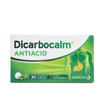 Dicarbocalm maagzuurremmer, 30 kauwtabletten, Sanofi