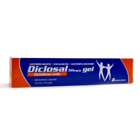 Diclosal gel, 50 mg/g, 45 g, Slavia Pharm