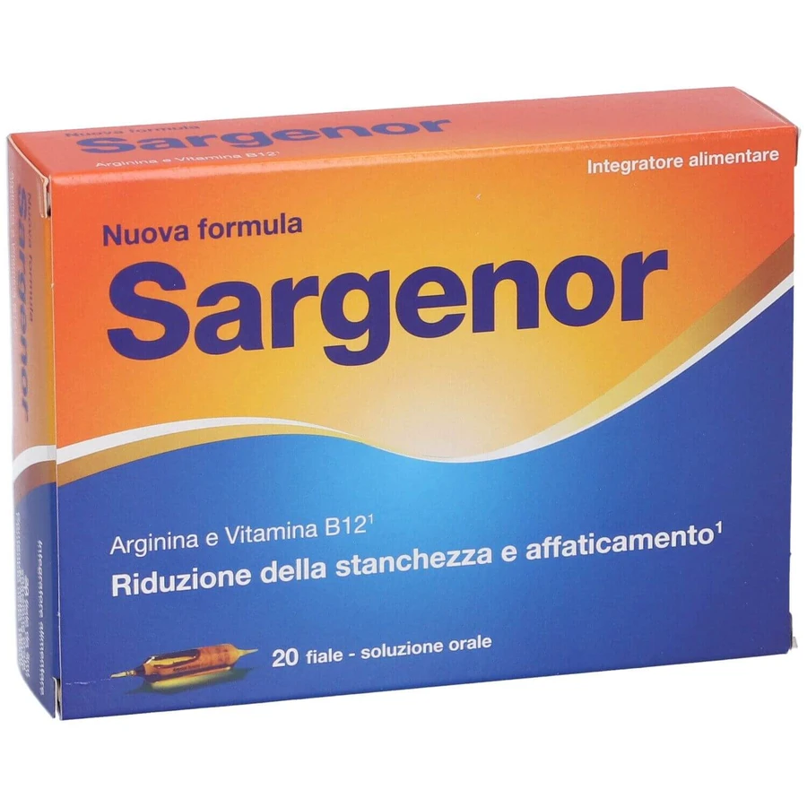 Sargenor 20 viales 5 ml
