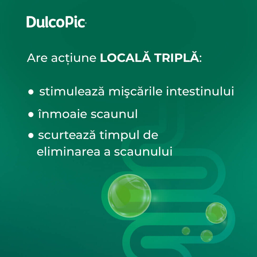 Dulcopic, 7,5 mg/ml, 15 ml, picaturi orale, Sanofi