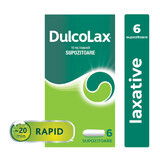 Dulcolax, 10 mg, 6 supozitoare, Sanofi