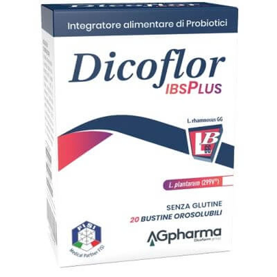 Dicoflor ibsplus 20 sobres orosolubles
