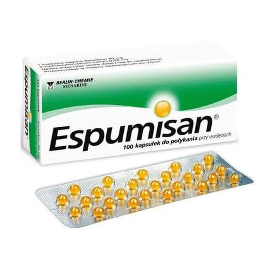 Espumisan, 100 capsules, Berlijn-Chemie Ag Beoordelingen