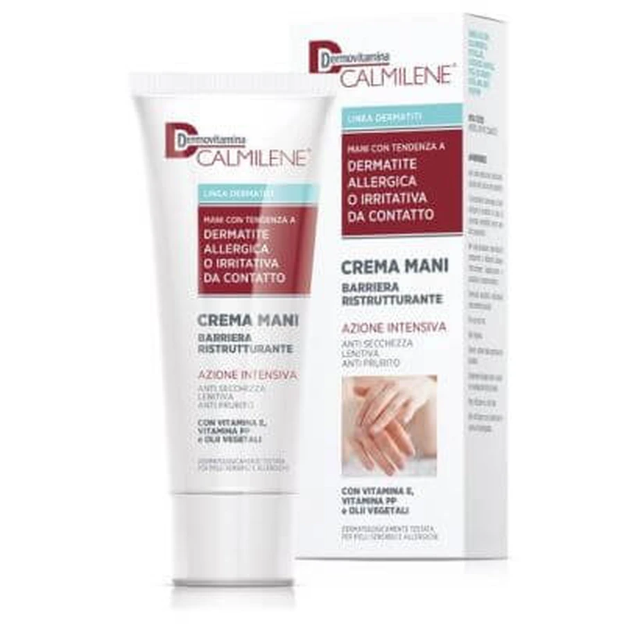 Dermovitamin calmilene restrukturierende Barriere-Handcreme mit intensiver Wirkung bei allergischer oder irritativer Kontaktdermatitis 75 ml