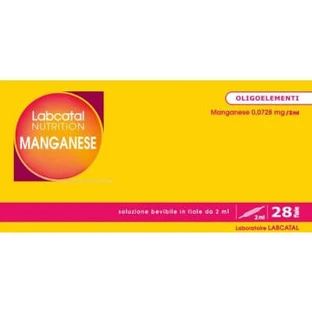 Labcatal Mangan-Nahrung 28 Ampullen 2 ml