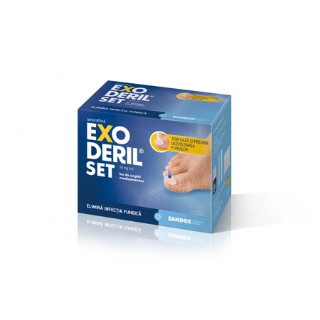 Exoderil Nagellack Set, 2,5 ml, Sandoz