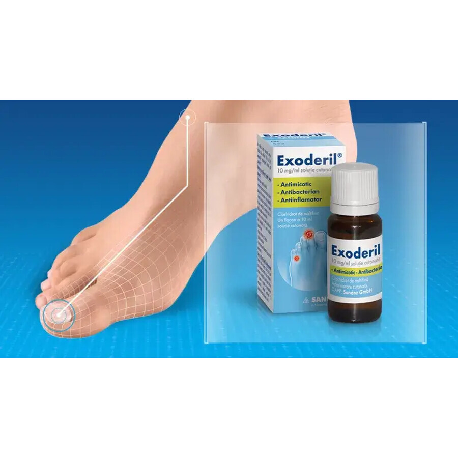 Exoderil huidoplossing, 20 ml, Sandoz