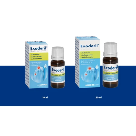 Exoderil huidoplossing, 20 ml, Sandoz