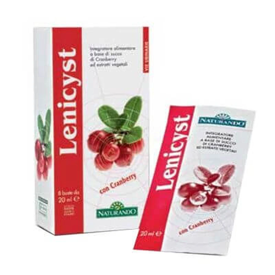 Lenicyst vloeistof 8 sachets