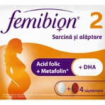 Femibion ​​2 Schwangerschaft und Stillzeit, 28 Tabletten + 28 Kapseln, Dr. Reddy's