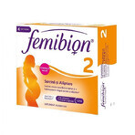 Femibion ​​​​2 Schwangerschaft und Stillzeit, 28 Tabletten und 28 Kapseln, Dr. Reddys