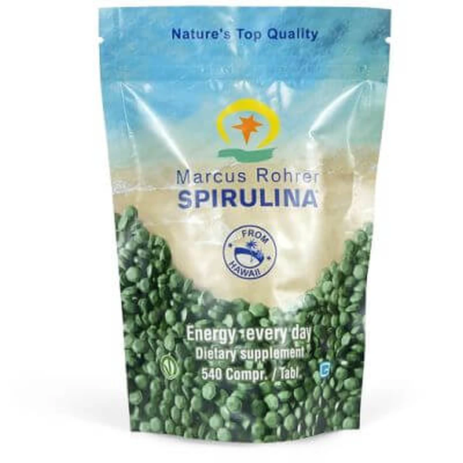 Spirulina marcus 540 comprimidos