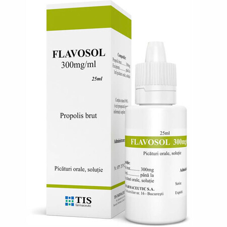 Flavosol solution orale, 25 ml, Tis Farmaceutic