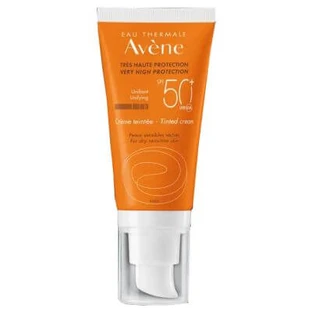 Avene sol crème spf50+ getint nieuwe formule 50 ml