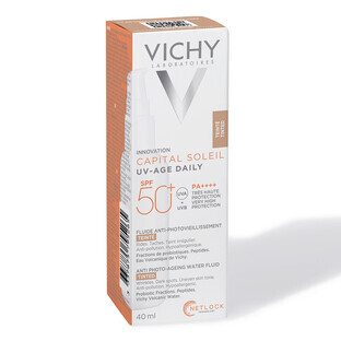 Vichy Capital Soleil getinte zonnebeschermingsvloeistof SPF 50+, 40 ml