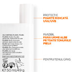 La Roche-Posay Anthelios Invisible Fluide sans parfum pour la protection solaire UVmune, SPF 50+, 50 ml