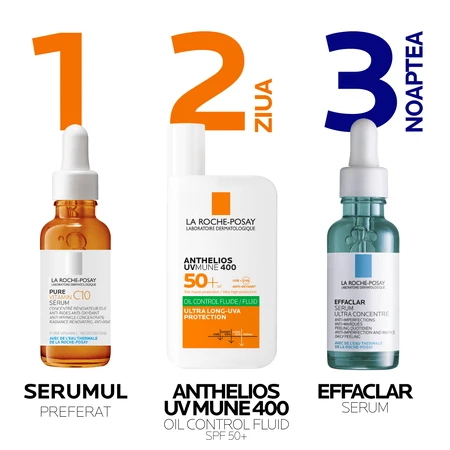 La Roche-Posay Anthelios Invisible Fragrance-Free Fluid for UVmune Sun Protection, SPF 50+, 50 ml