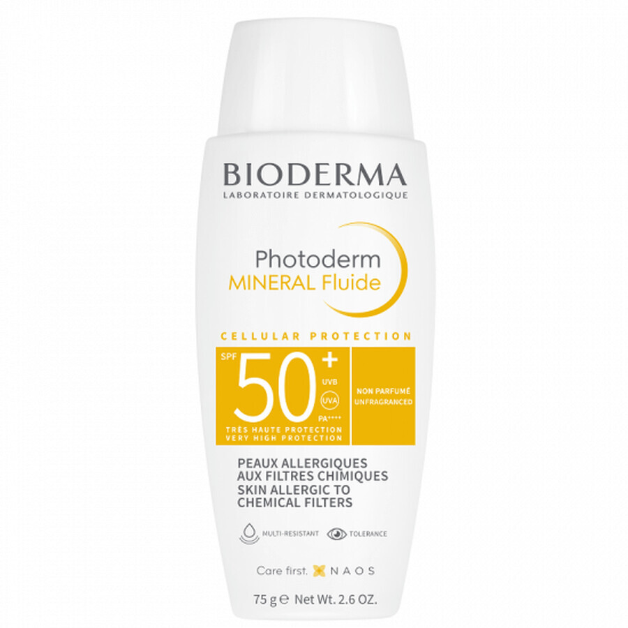 Minerale Fluid met SPF50+ Photoderm, 75g, Bioderma