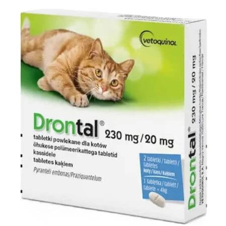 Drontal Cat inwendig antiparasiticum voor katten, 3x2 tabletten, Bayer Vet