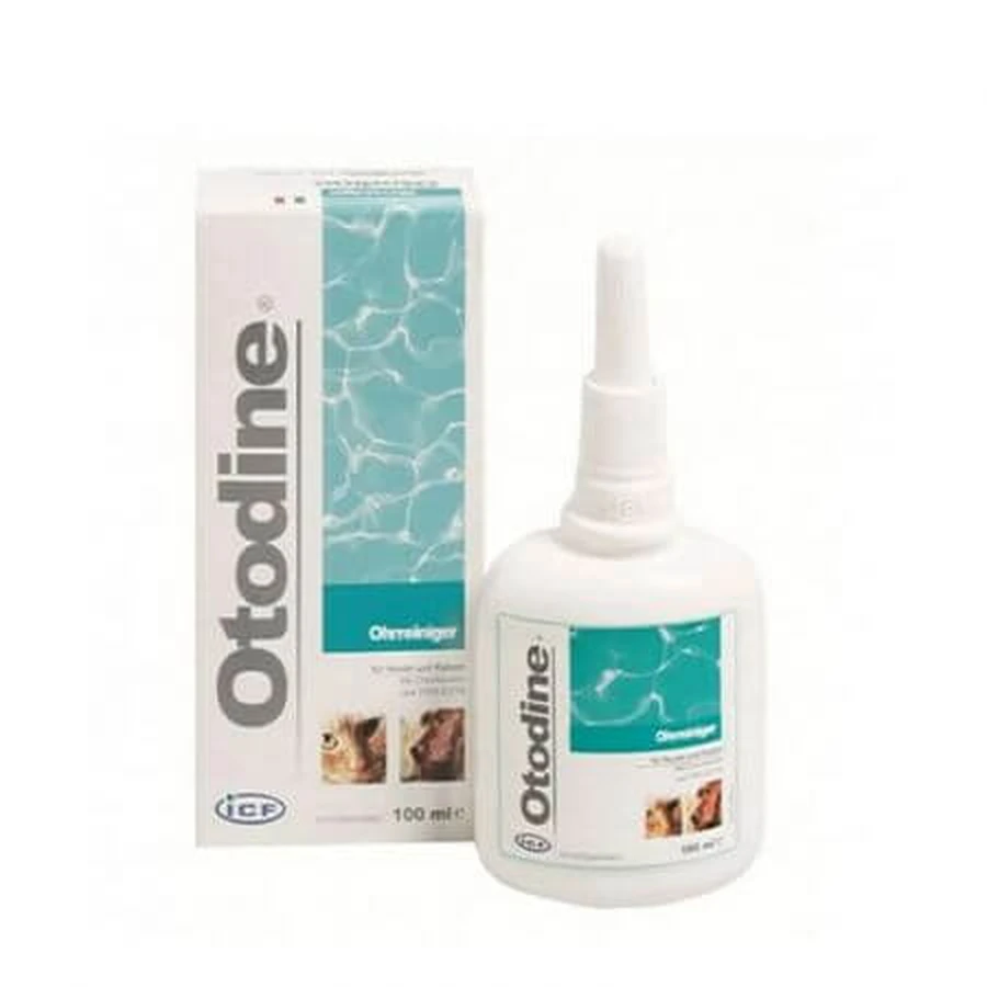 Ear solution for dogs and cats Otodine, 2x100 ml, ICF