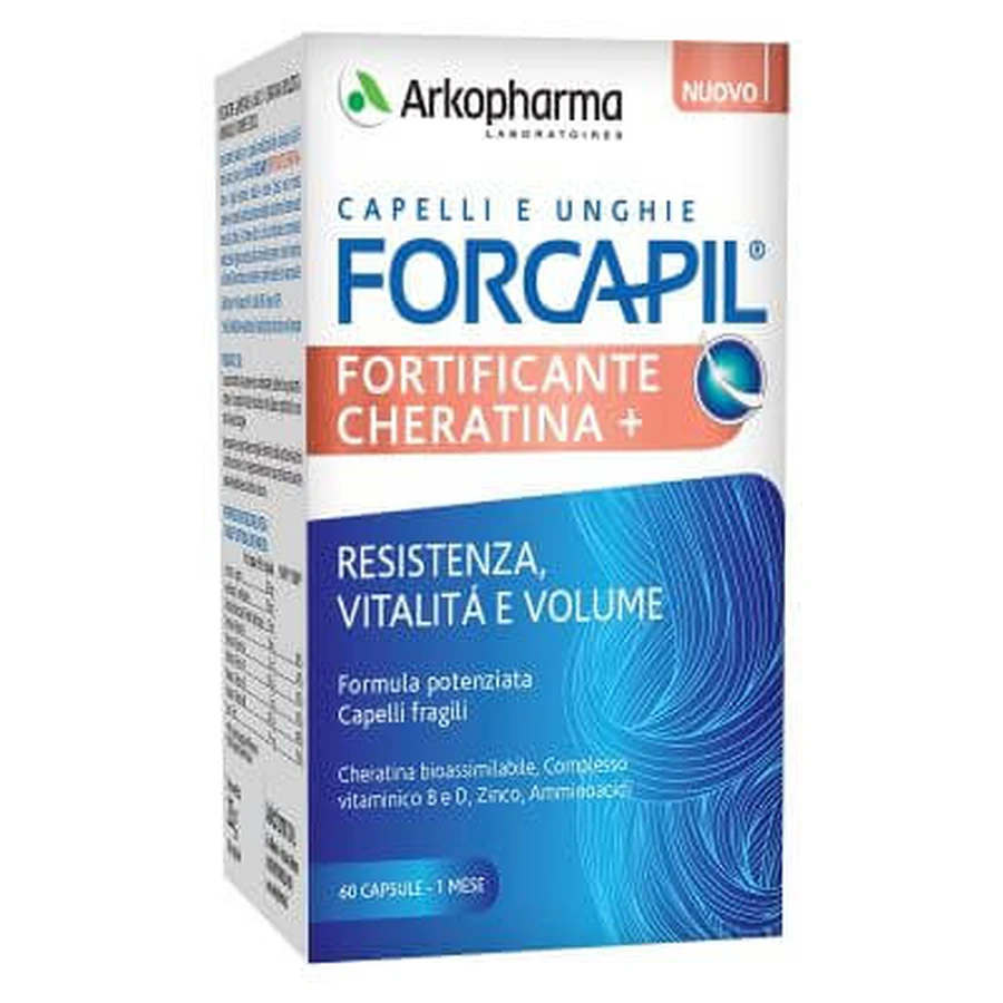 Forcapil fortificar queratina 60 cápsulas