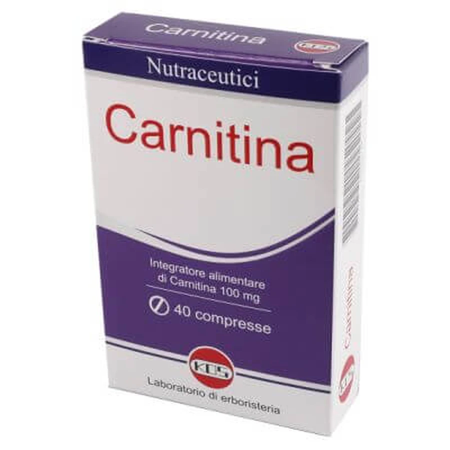 Carnitina 40 comprimidos