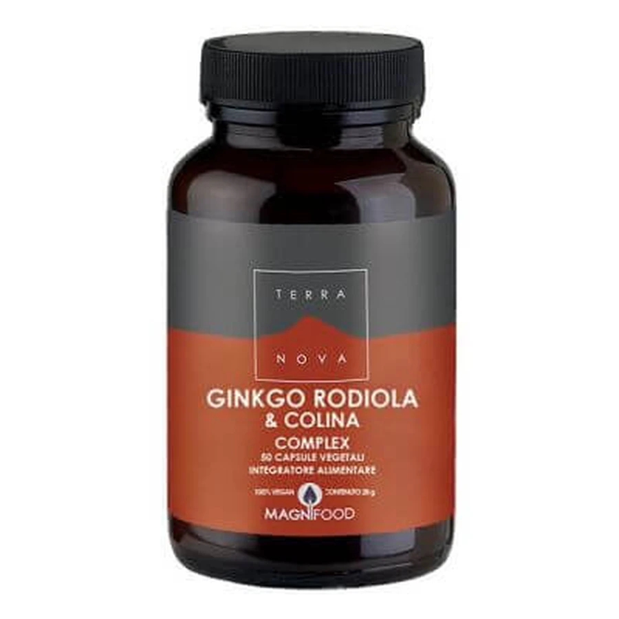 Newfoundland ginkgo/rhodiola/choline complex 50 kapsułek: ceny i cechy