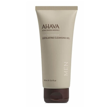 Gel nettoyant exfoliant pour hommes, 100 ml, Ahava