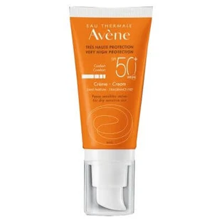 Avene sol crème spf50+ geurvrij nieuwe formule 50 ml