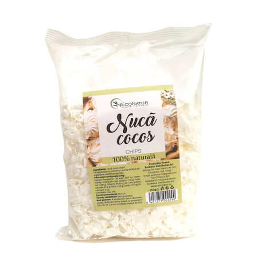 Kokosnoot chips, 150 g, Econatur